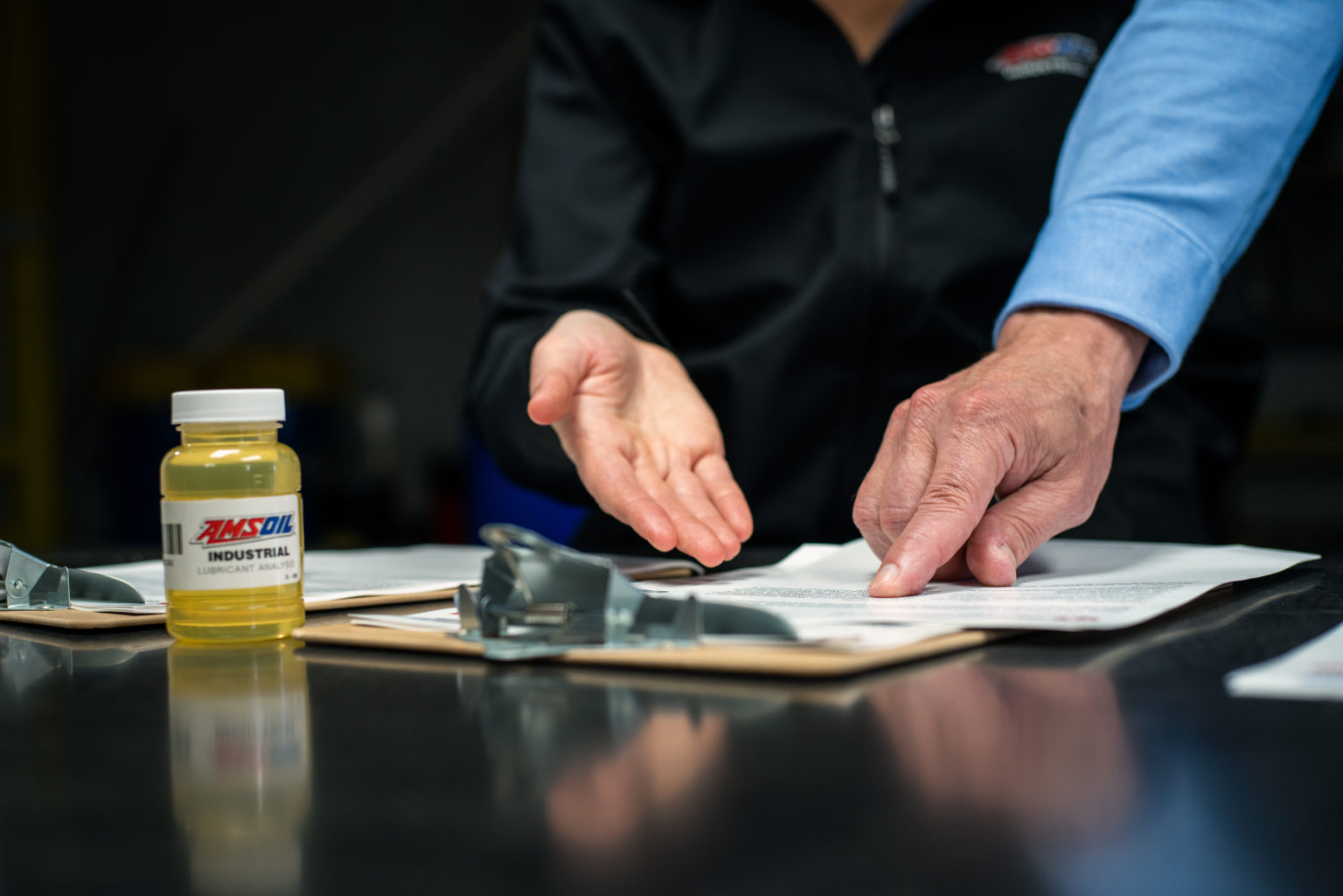 Prevent Varnish with Synthetic MultiViscosity Hydraulic Oil AMSOIL