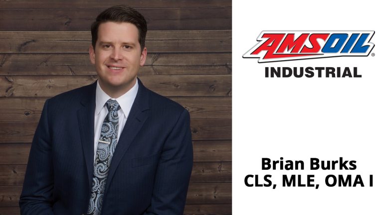 AMSOIL Industrial Sr. Application Sales Engineer Achieves MLE Certification